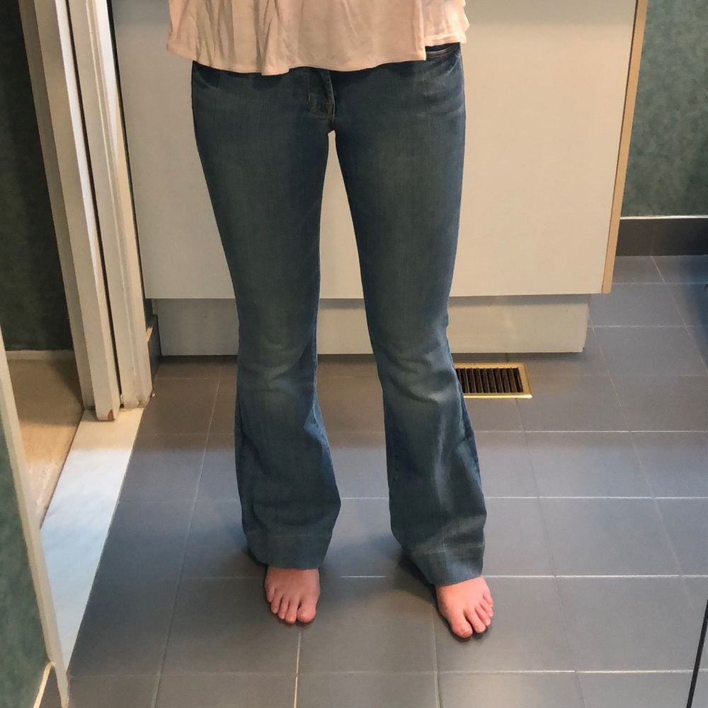 JBrand Bootleg Low Rise Light Denim